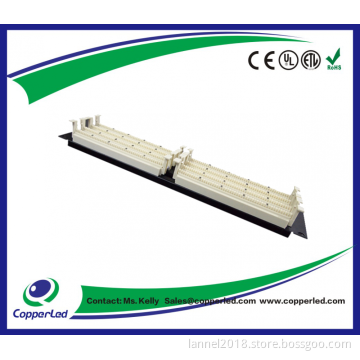 Wiring Block, 200 Pair 19'' Rack mounted